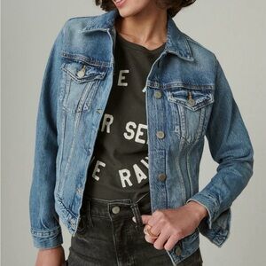 Lucky Brand Tomboy Trucker denim jacket